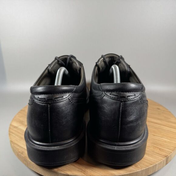 S SAS Ambassador Oxford Mens 12 M Black Leather Tripad Comfort Shoes Made In USA - Picture 4 of 8